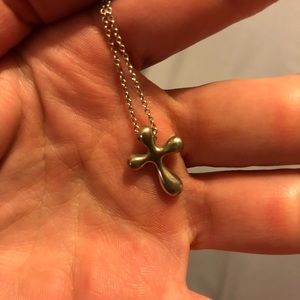 Tiffany & Co. cross necklace